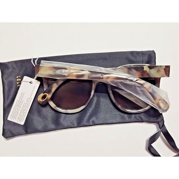 Sunglasses Lele Sadoughi Womens Brooklyn Tortoise 100% UVA/UVB Protection - Picture 5 of 10